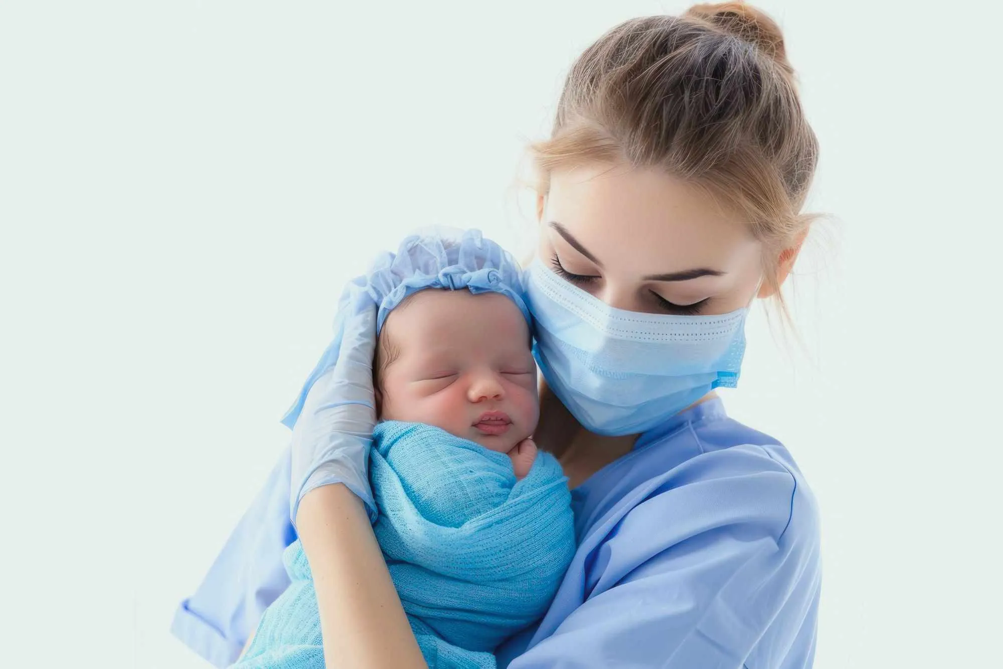Certified midwife assisting pregnancy, labor, and childbirth care