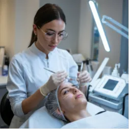 Dermatologist consultation for skin, hair and nail treatment