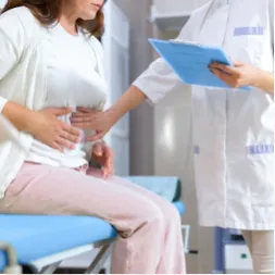 Gastroenterologist specialist for digestive system and liver disorders