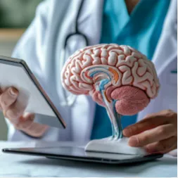 Neurologist doctor for brain, spine and nervous system disorders