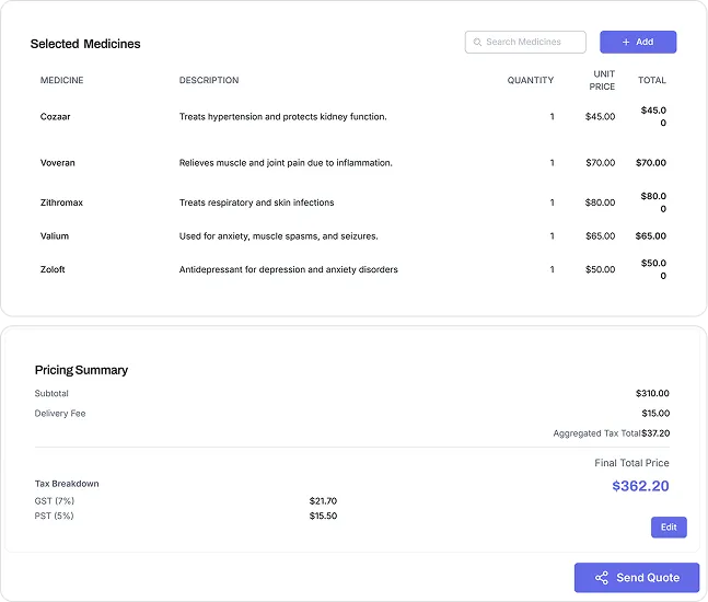 Healthcare consultation illustration showing online doctor communication and patient care services