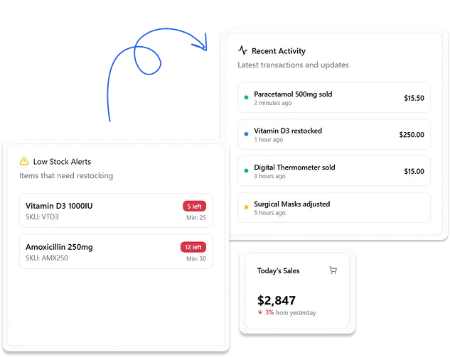 Secure healthcare platform illustration showing patient data protection and privacy system