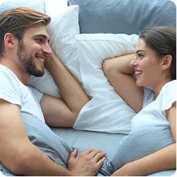 Erectile dysfunction panel test illustration for male sexual health assessment