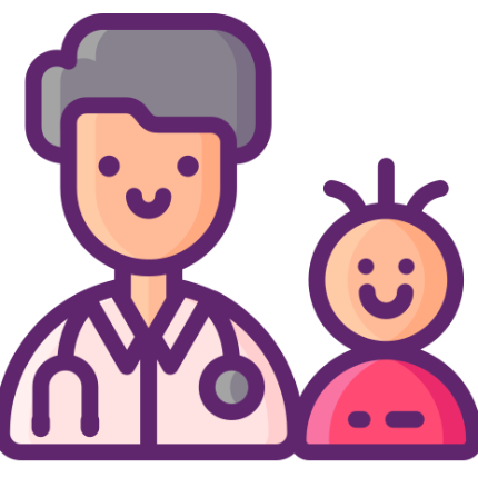 Pediatric child healthcare specialist doctor